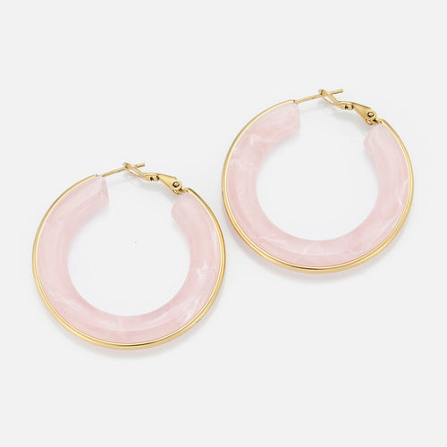 Hoops groot roze
