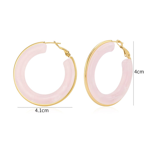 Hoops groot roze