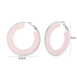 Hoops groot roze