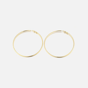 Hoops oorbellen 6cm