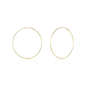 Hoops oorbellen 6cm