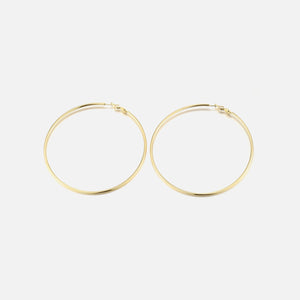 Hoops oorbellen 6cm