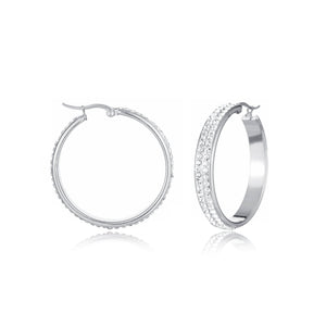 Hoops steentjes groot