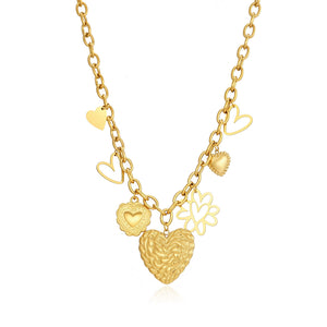 Necklace charm mix love