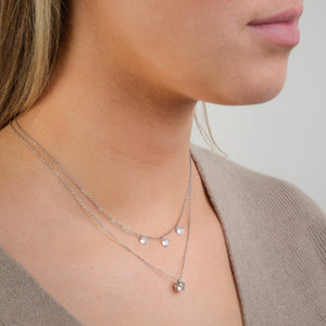 Ketting diamantje