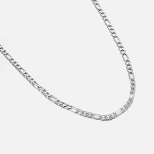 Ketting figaro fancy - Zilver
