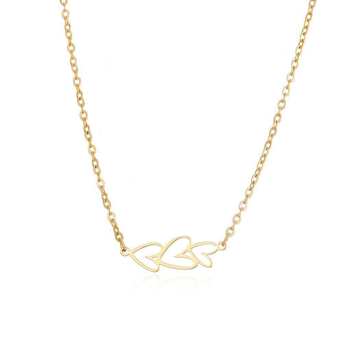 Ketting gevormde hartjes