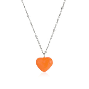 Ketting hart oranje