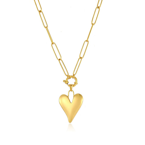 Ketting kapitel met groot hart