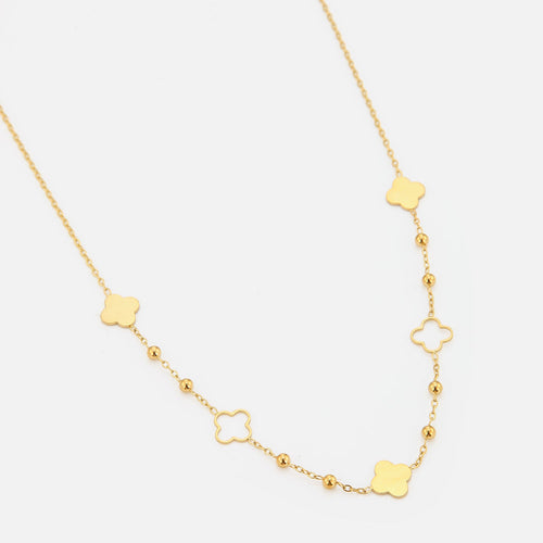 Ketting klavertjes & bolletjes