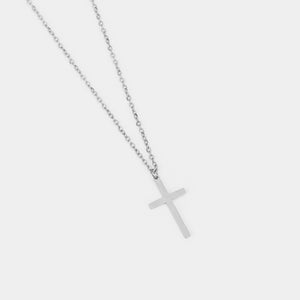 Ketting kruisje goud groot