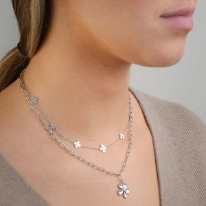 Ketting lucky klavertjes