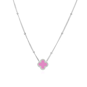 Ketting lucky roze
