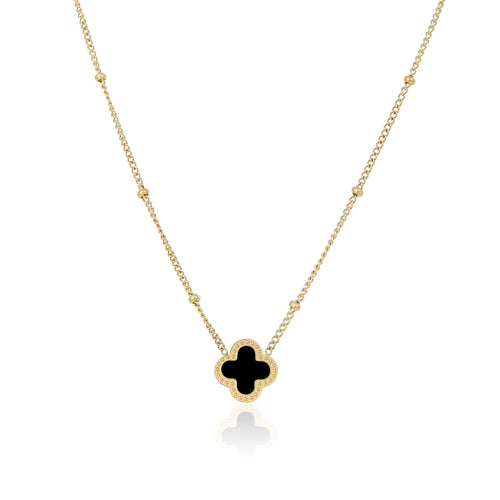 Lucky necklace black