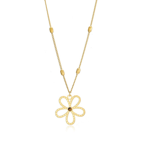 Ketting open bloem