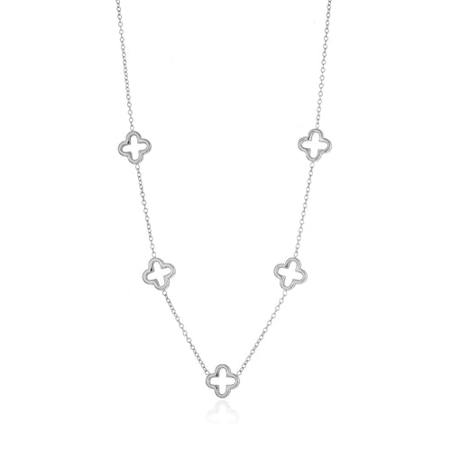 Ketting open klavertjes