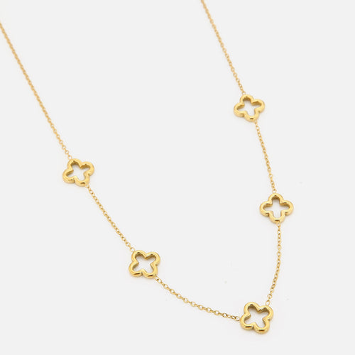 Ketting open klavertjes