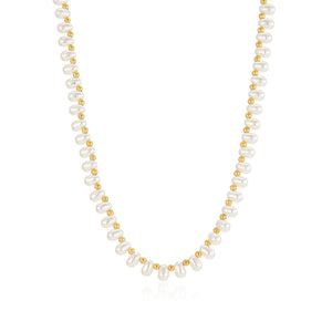 Pearl drop necklace