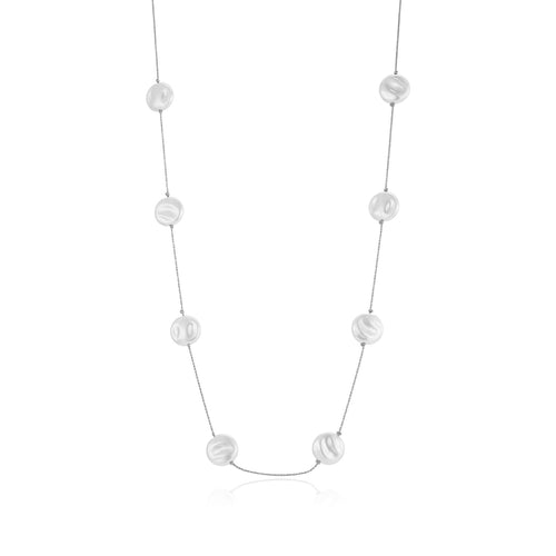Ketting platte parels