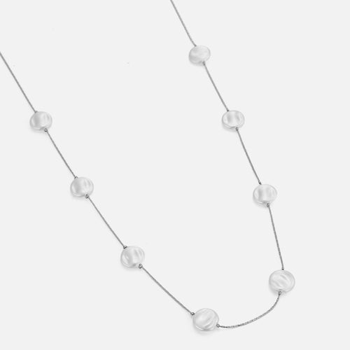 Ketting platte parels