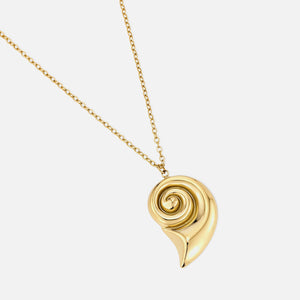Ketting schelp goud