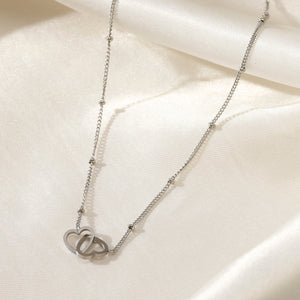 Ketting verbonden hartjes