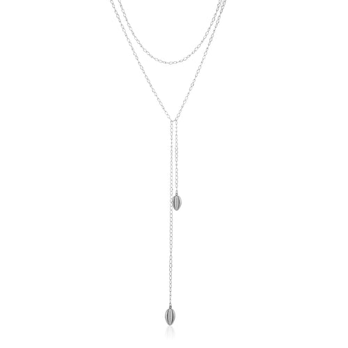 Ketting Y-vorm dubbele schelp