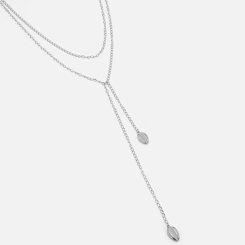 Ketting Y-vorm dubbele schelp