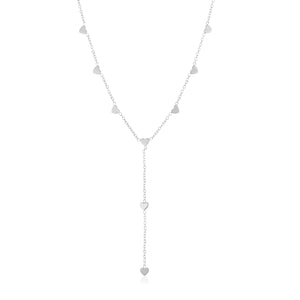 Ketting Y-vorm hartjes