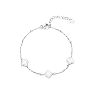 Klavertjes armband