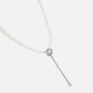 Kralen ketting wit