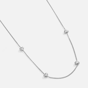 Lange ketting vier hartjes