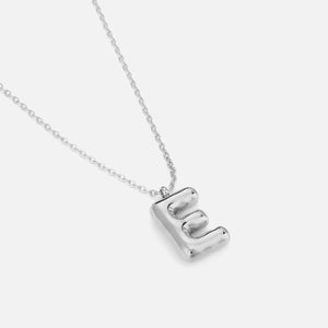 Letterketting zilver Lux