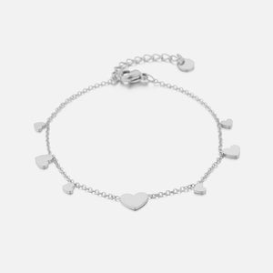 Meerdere hartjes armband