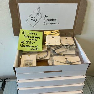 Mysterie doos 10 items voor slechts €59,-