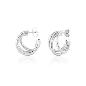 Oorbellen drie hoops