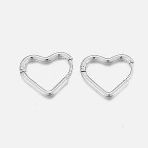 Oorbellen hartvorm