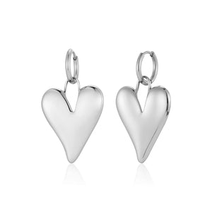 Oorbellen lux hart