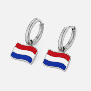 Oorbellen Nederlandse vlag