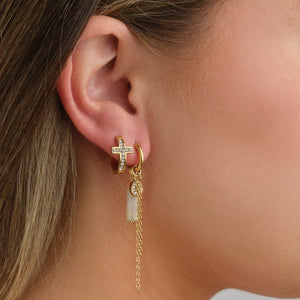 Oorbellen starlight goud