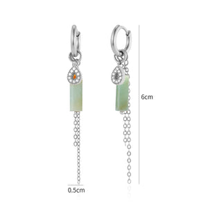 Oorbellen starlight zilver