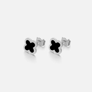 Oorstekers klaver black