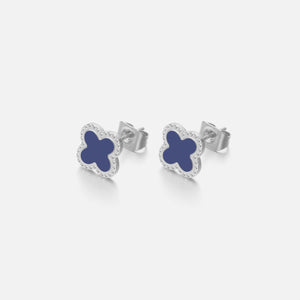 Oorstekers klaver blue