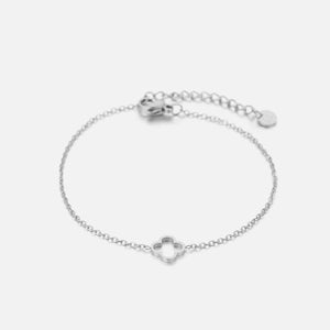 Open klavertje armband