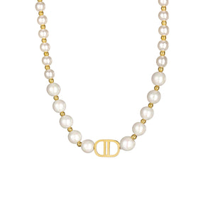 Parelketting goodlife goud