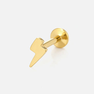 Piercing bliksem - Goud