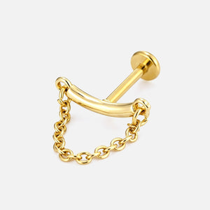 Piercing hangende ketting - Goud