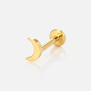 Piercing maan - Goud