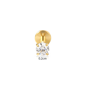 Piercing steentje