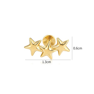 Piercing sterretjes